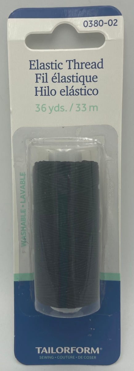 Triform Thread Tailorform Elastic Thread, 36YD / 33M – N. Jefferson Ltd.