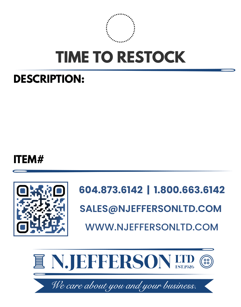 Free Shelf Restock Cards: The Ultimate Tool for Inventory Control – N ...