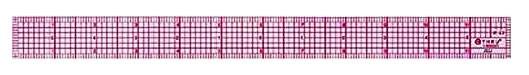 Westcott C-THRU (Transparent) 8ths Graph Ruler, 12