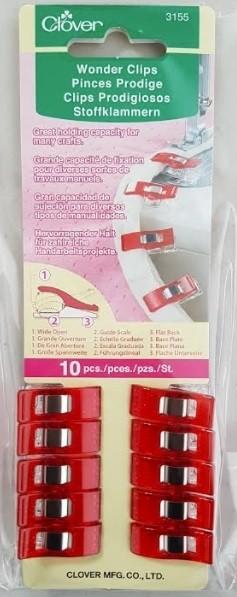 Clover Small Wonder Clips, 10 Pieces – N. Jefferson Ltd.