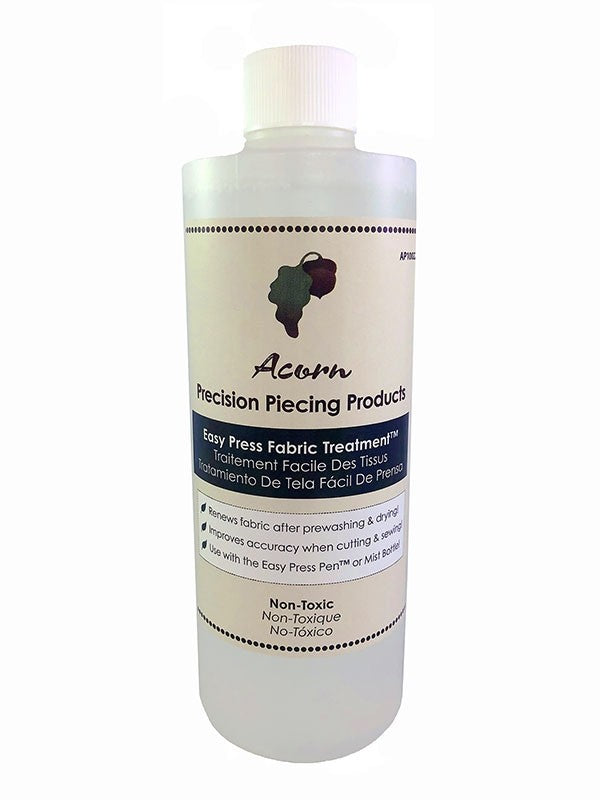 Acorn Precision Piecing Products Easy Press Fabric Treatment, 16oz Acorn Precision Piecing Products Easy Press Fabric Treatment, 16oz