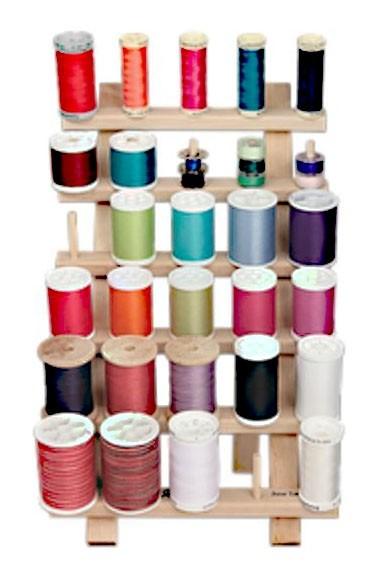 June Tailor 30 Spool Wooden Thread Rack – N. Jefferson Ltd.