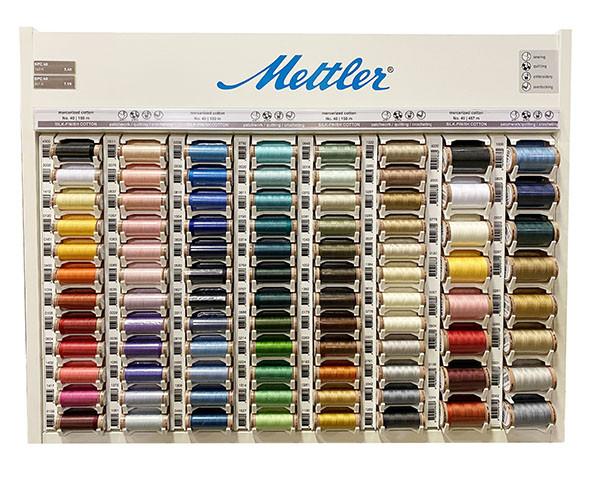 Mettler Thread Prepak / Display - Silk Finish Cotton Thread (40 wt), 1 ...