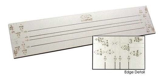No-Slip Strip Ruler, 19